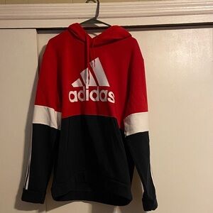 Adidas Men's Tri-Color Hoodie Sweater